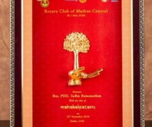 Maha Kalpataru Award Dubai Rotary International